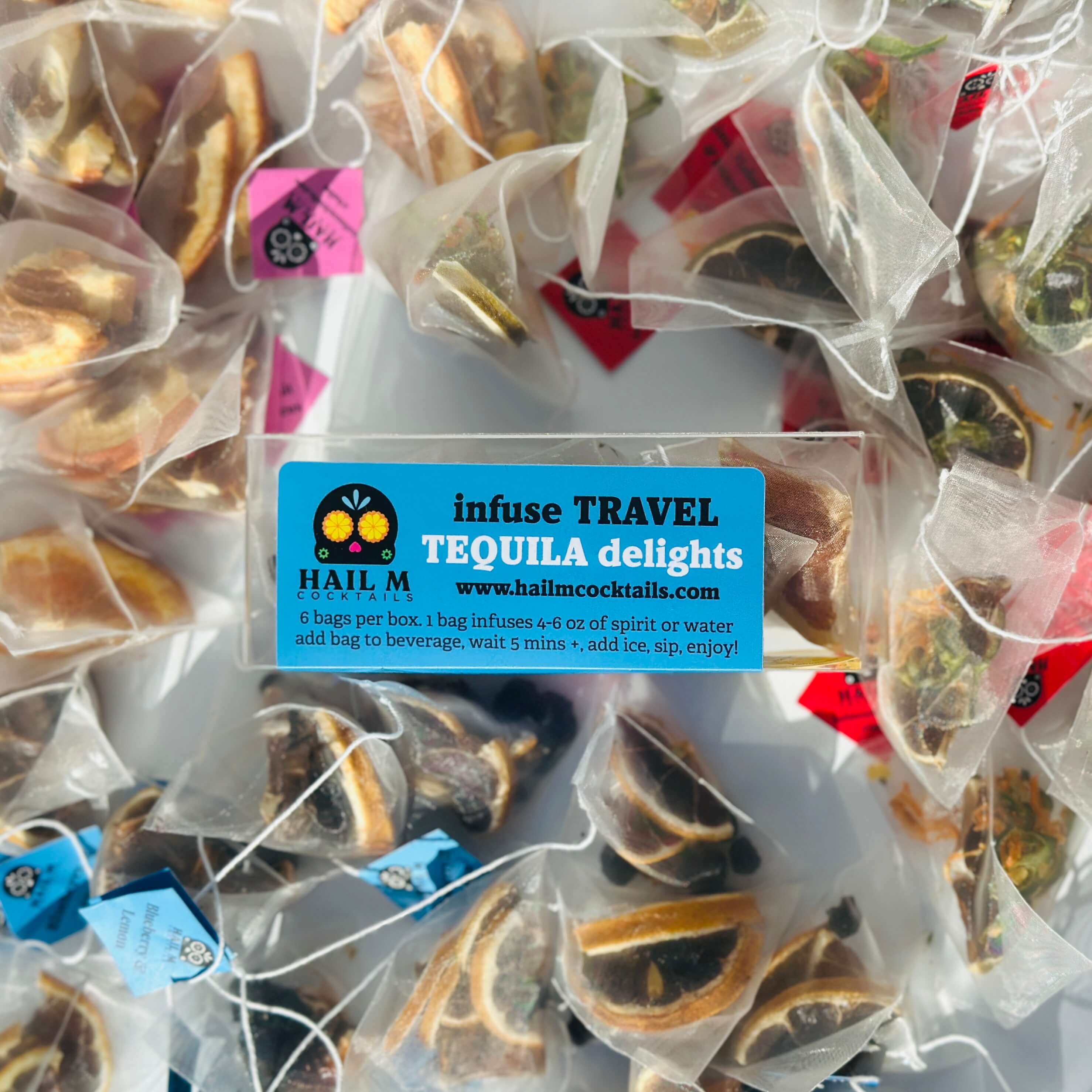 Cocktail Infusion | Tequila Delights | Natural Fruit - Hail M