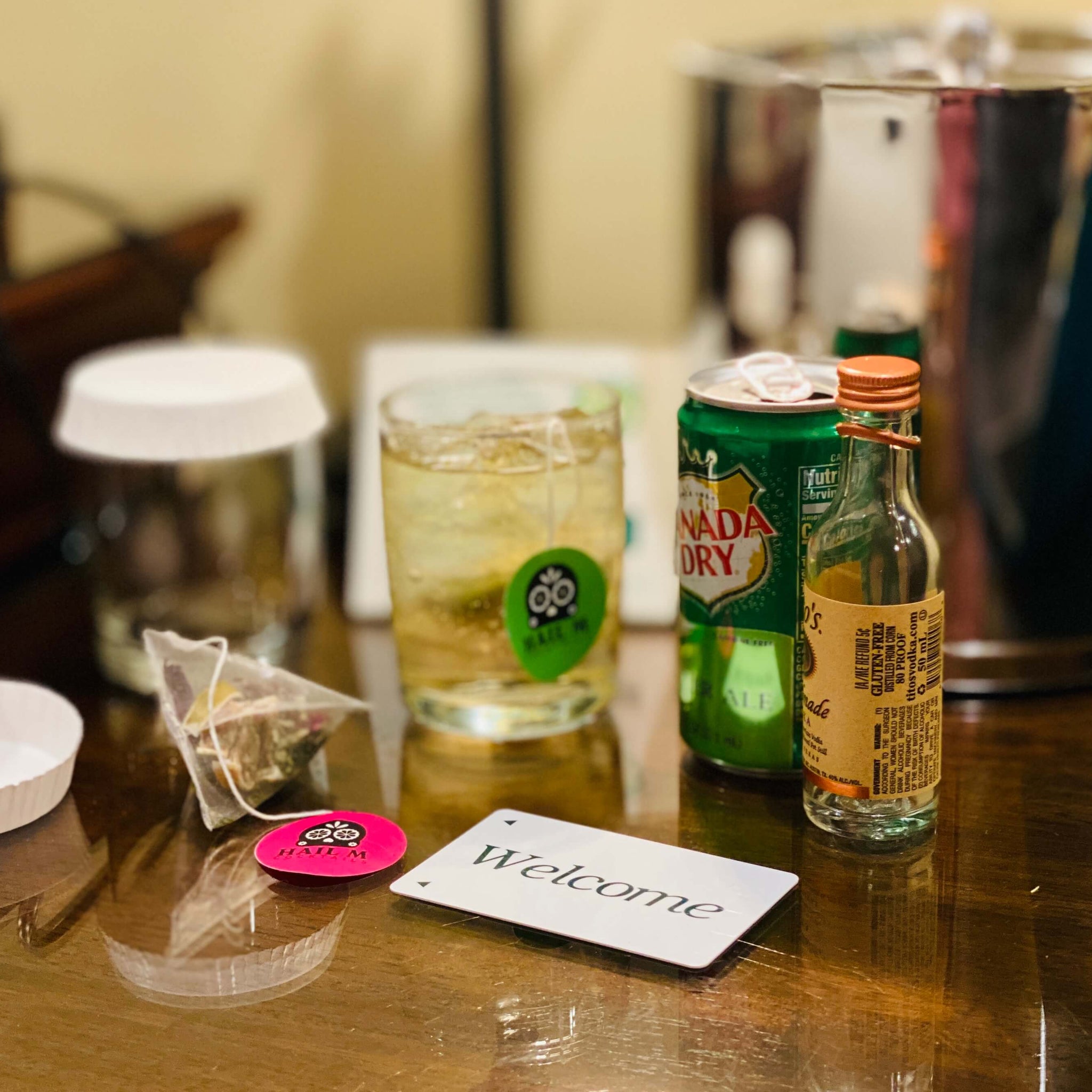 Hail M Cocktail hotel infusions