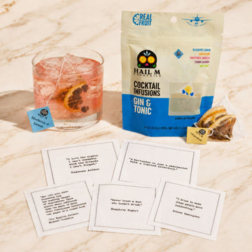 Happy Hour Gift Set – Gin & Tonic Kit + Quote Napkins