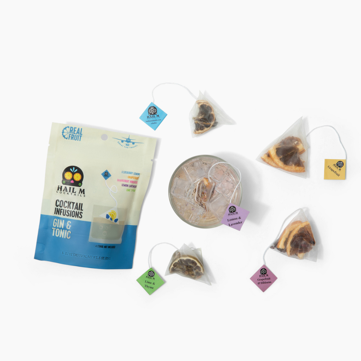 Happy Hour Gift Set – Gin & Tonic Kit + Quote Napkins