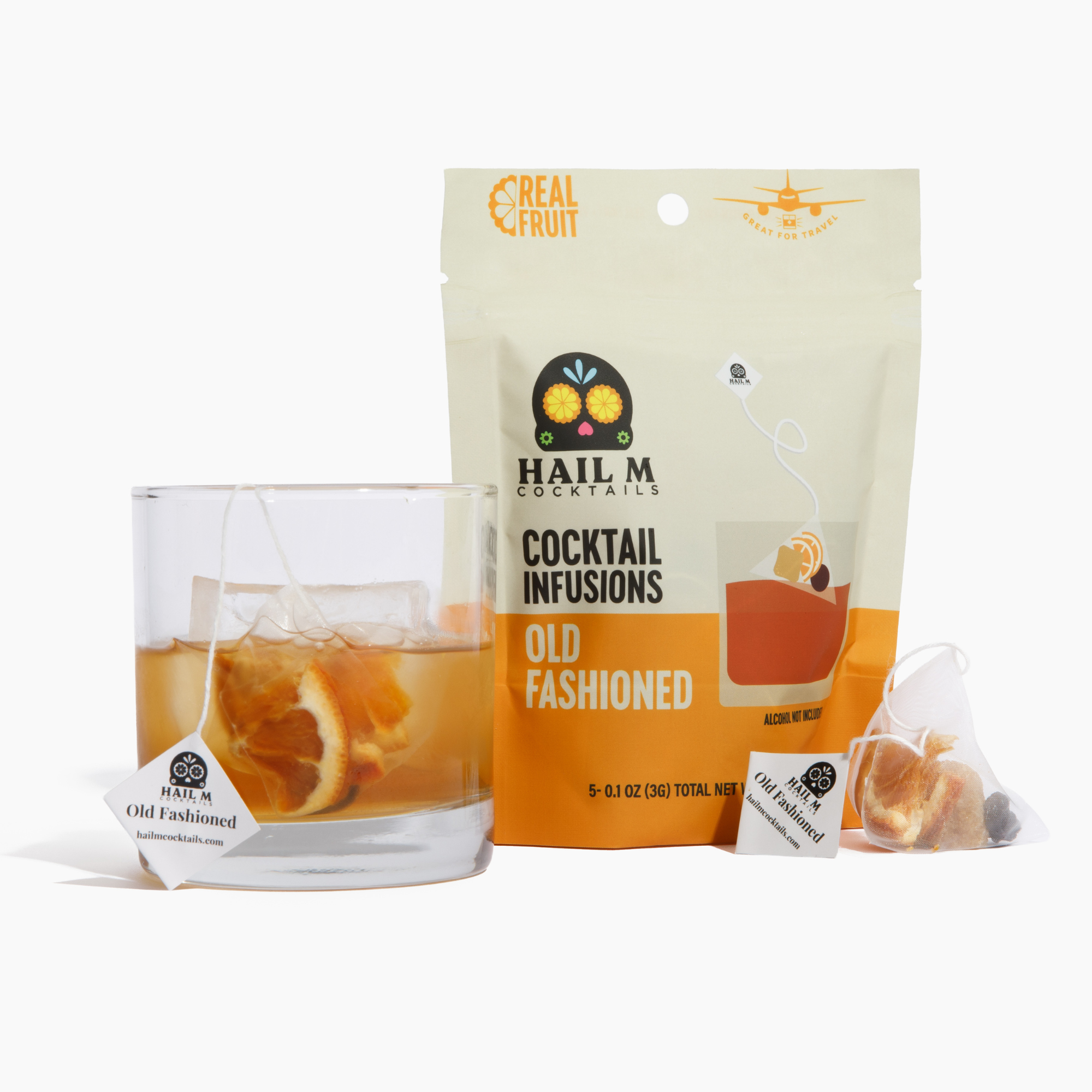 Happy Hour Gift Set – Old Fashioned Classic Kit + Quote Napkins