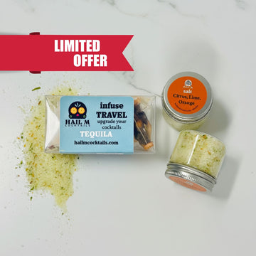Tequila Remix + Citrus Lime Rimming Salt Bundle