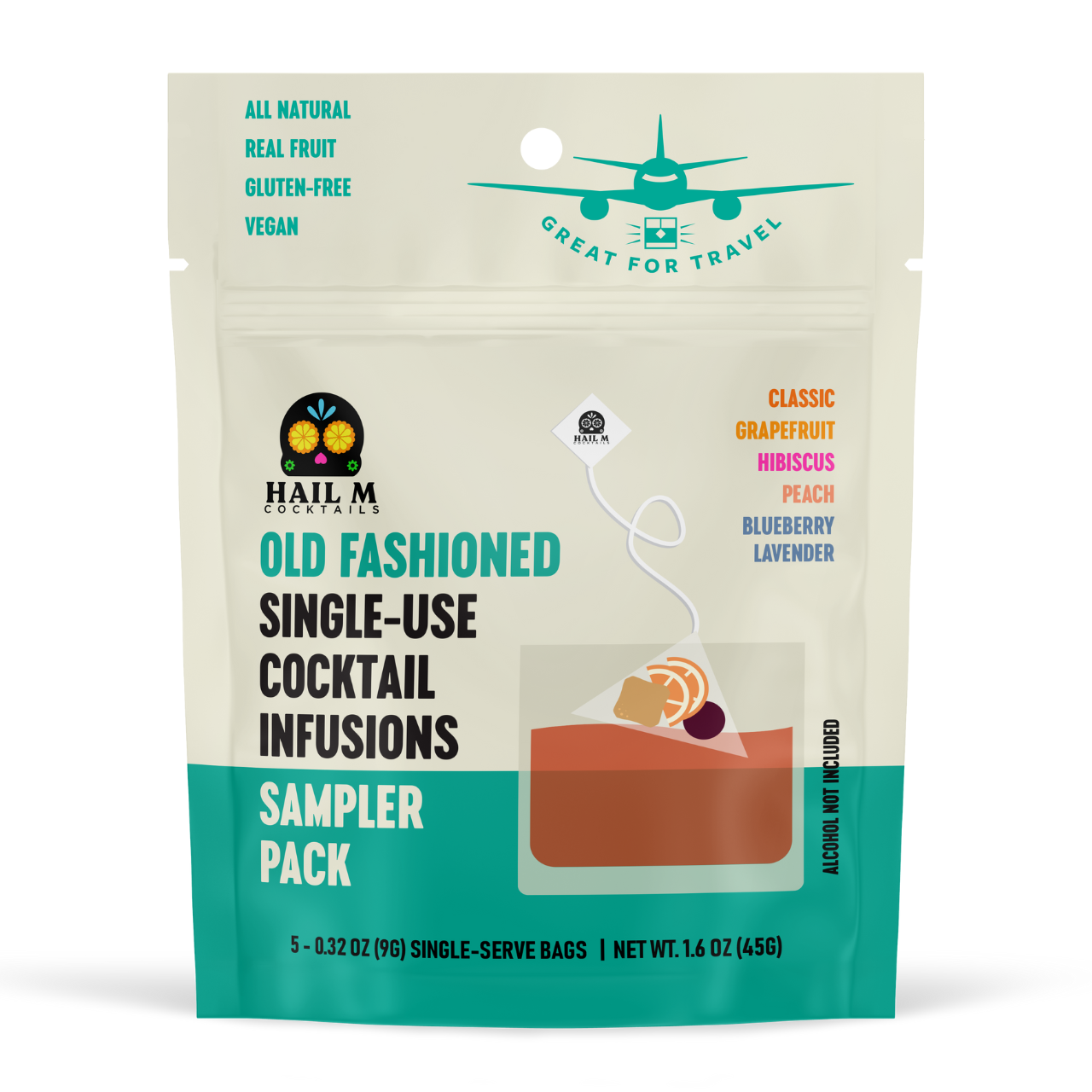 Old Fashioned Sampler Pack – Travel Cocktail Infusion Gift Set