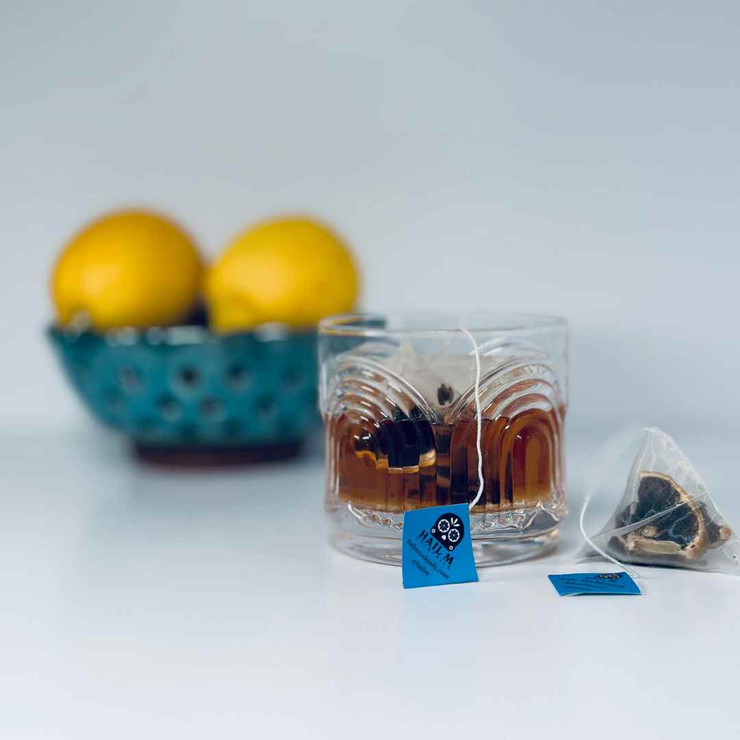 Hail M Blueberry Lemon Old Fashioned