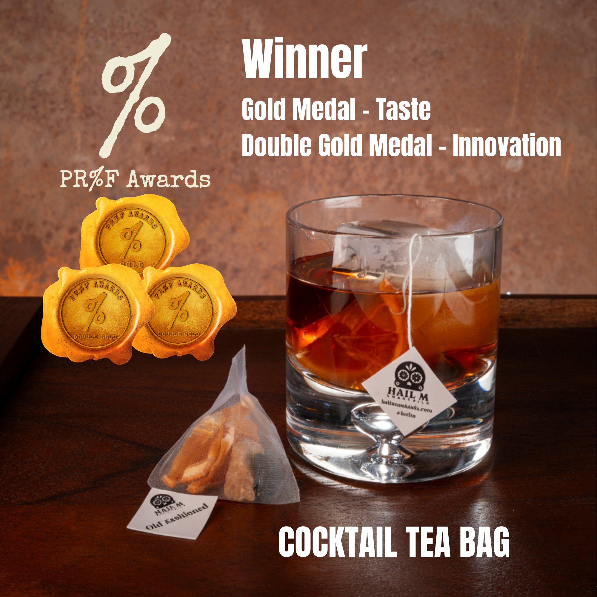 Happy Hour Gift Set – Old Fashioned Classic Kit + Quote Napkins