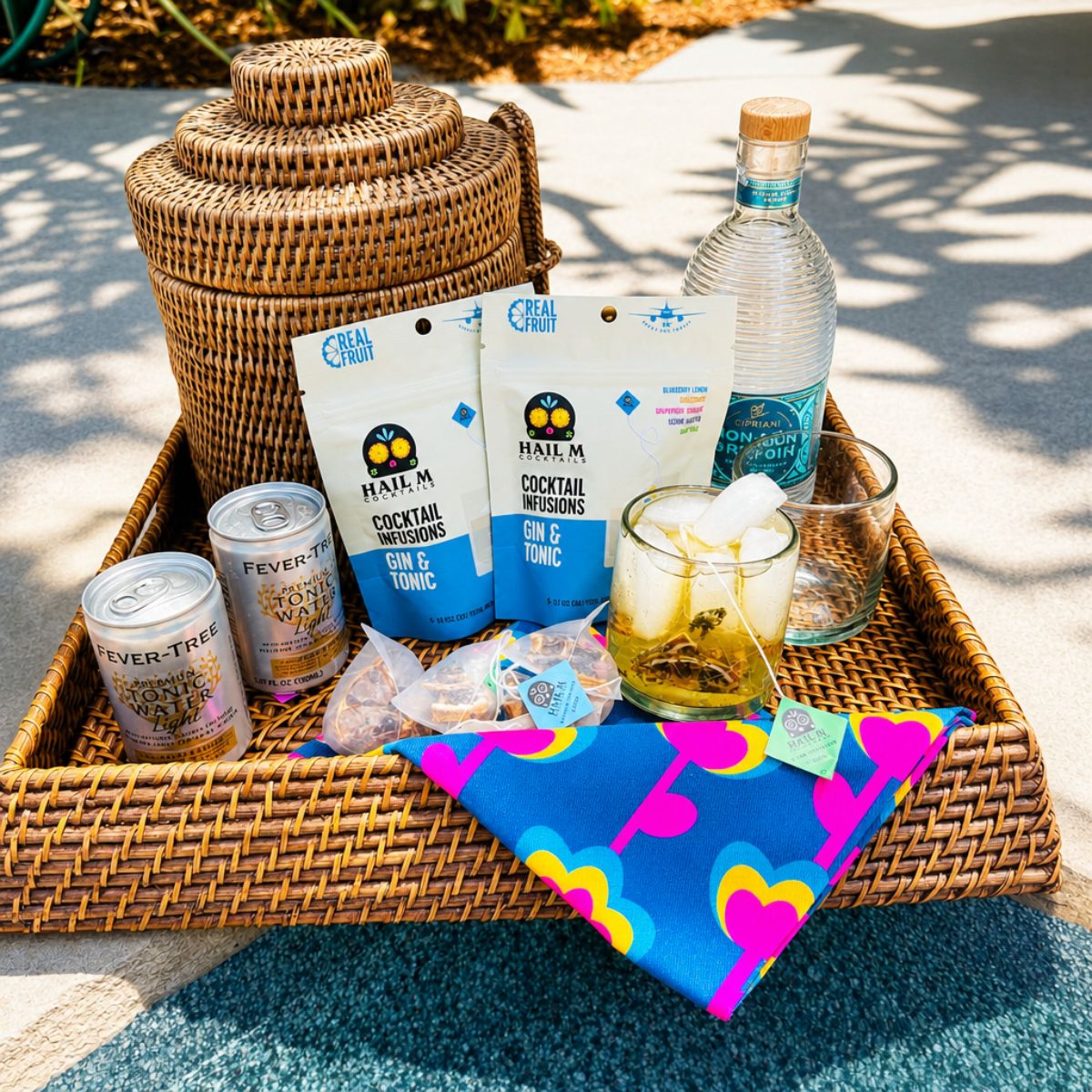 Gin & Tonic Infusion Poolside Cocktail Kit - 2 Pack - Sugar Free