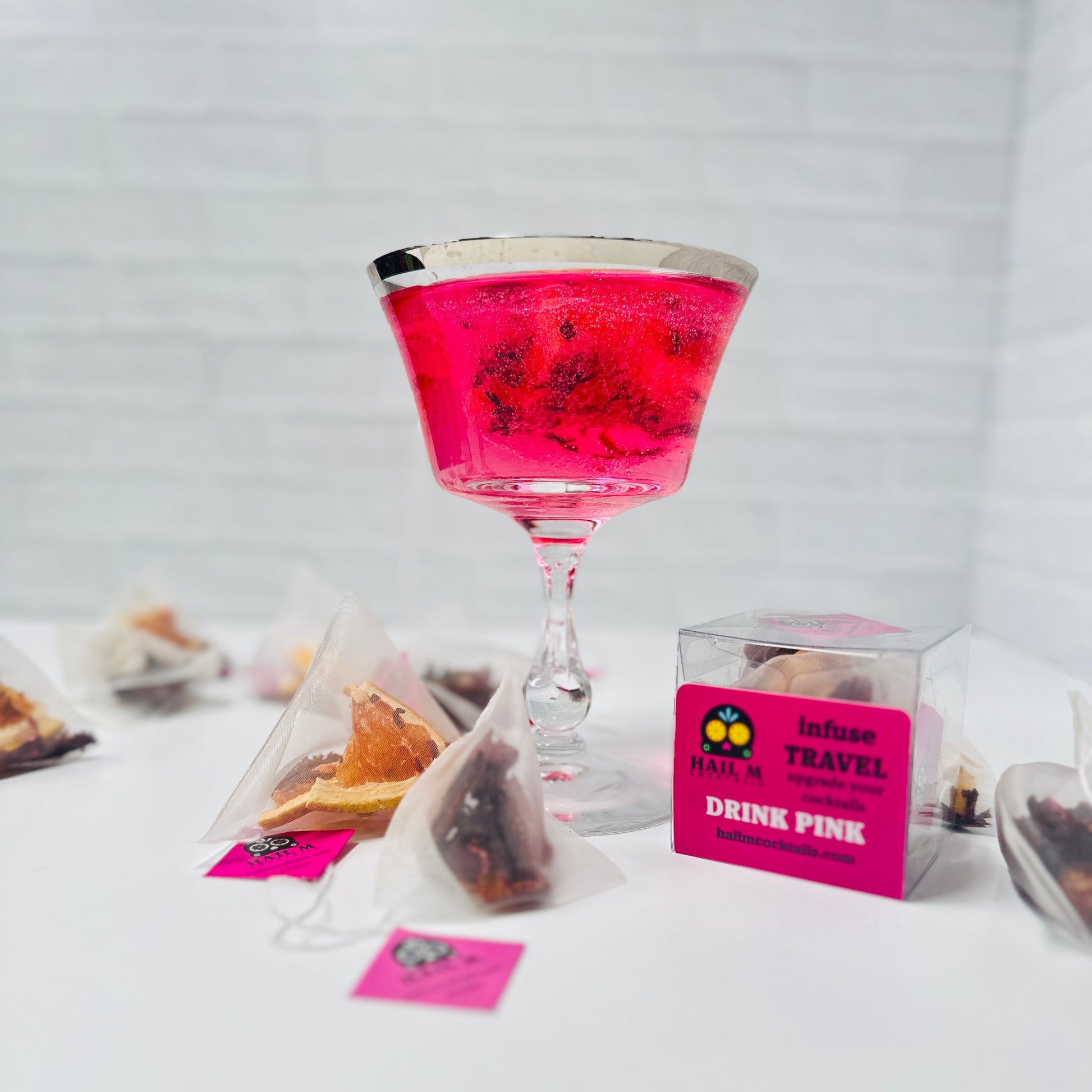 Cocktail Infusion | Drink Pink | Travel Kit - Hail M