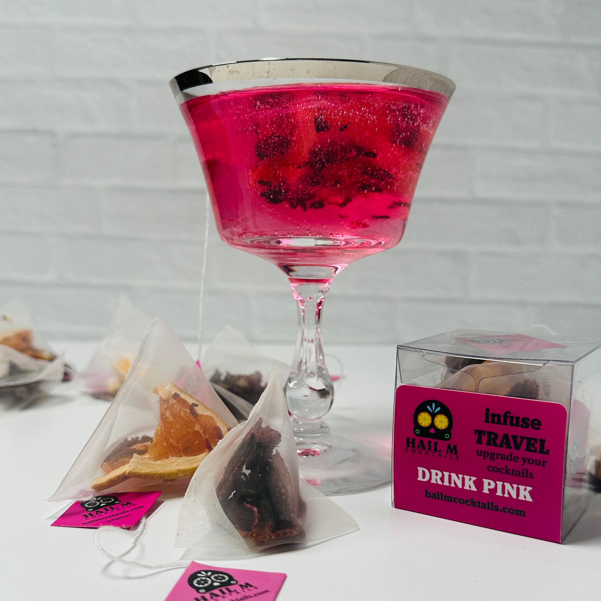 Cocktail Infusion | Drink Pink | Travel Kit - Hail M