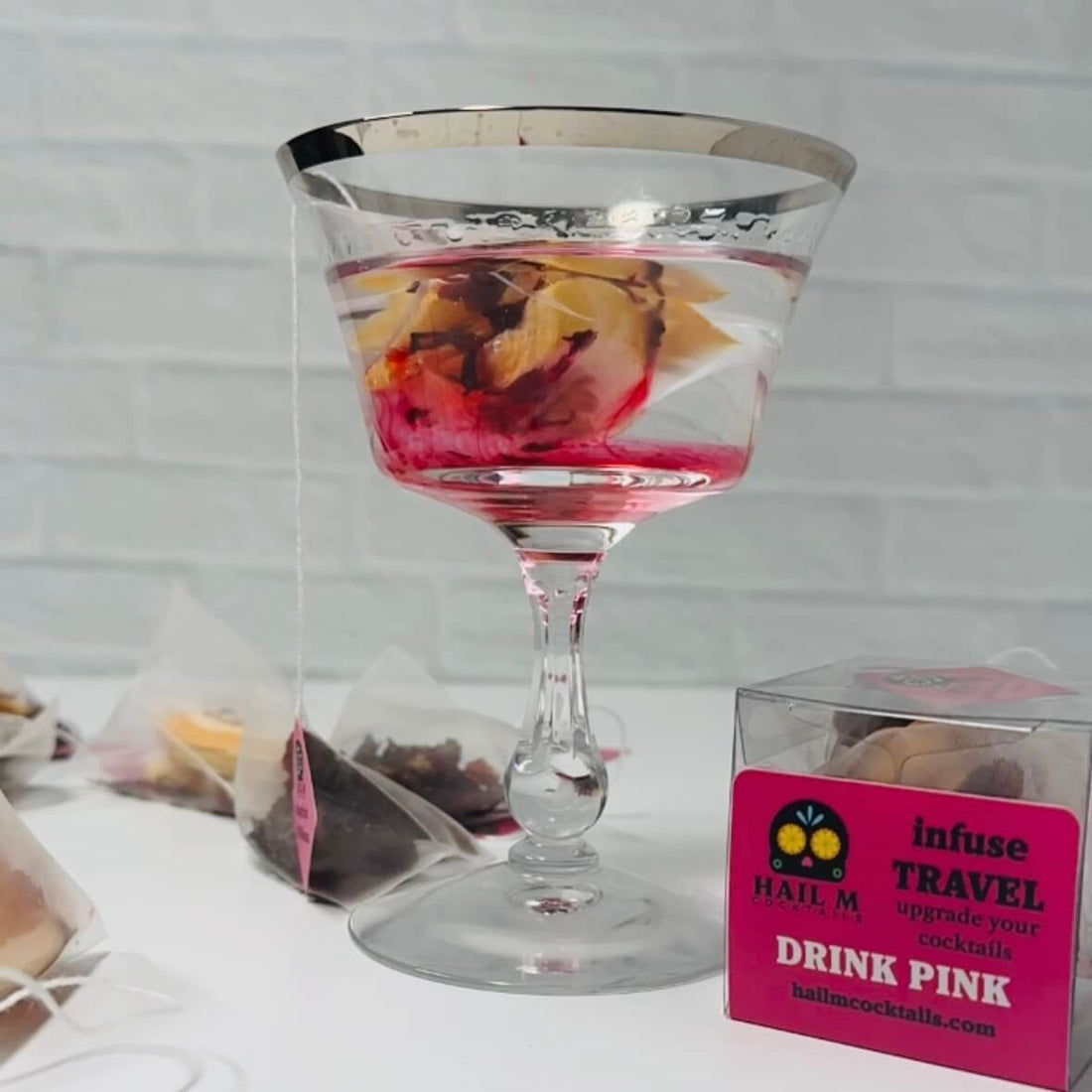Cocktail Infusion | Drink Pink | Travel Kit - Hail M