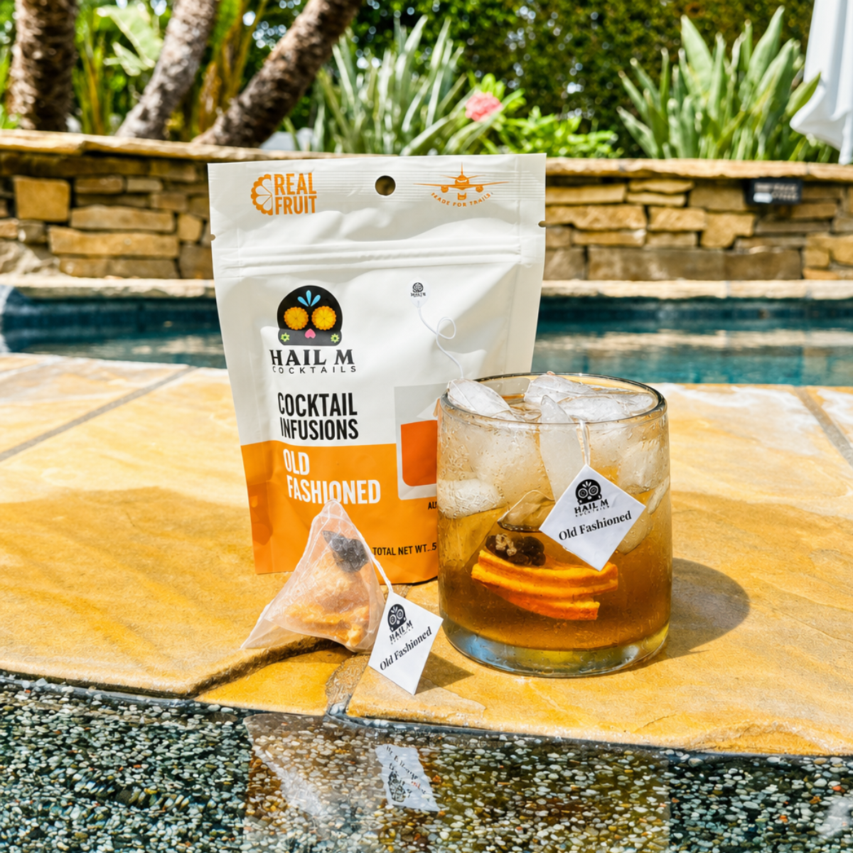 Old Fashioned + Old Fashioned Flavor Sampler Infusion Poolside Cocktail Kit - 2 Pack