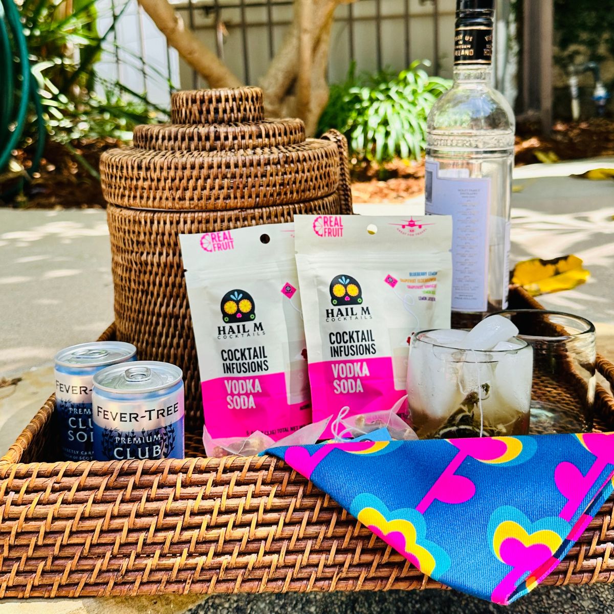 Vodka Soda Infusion Poolside Cocktail Kit - 2 Pack - Sugar Free