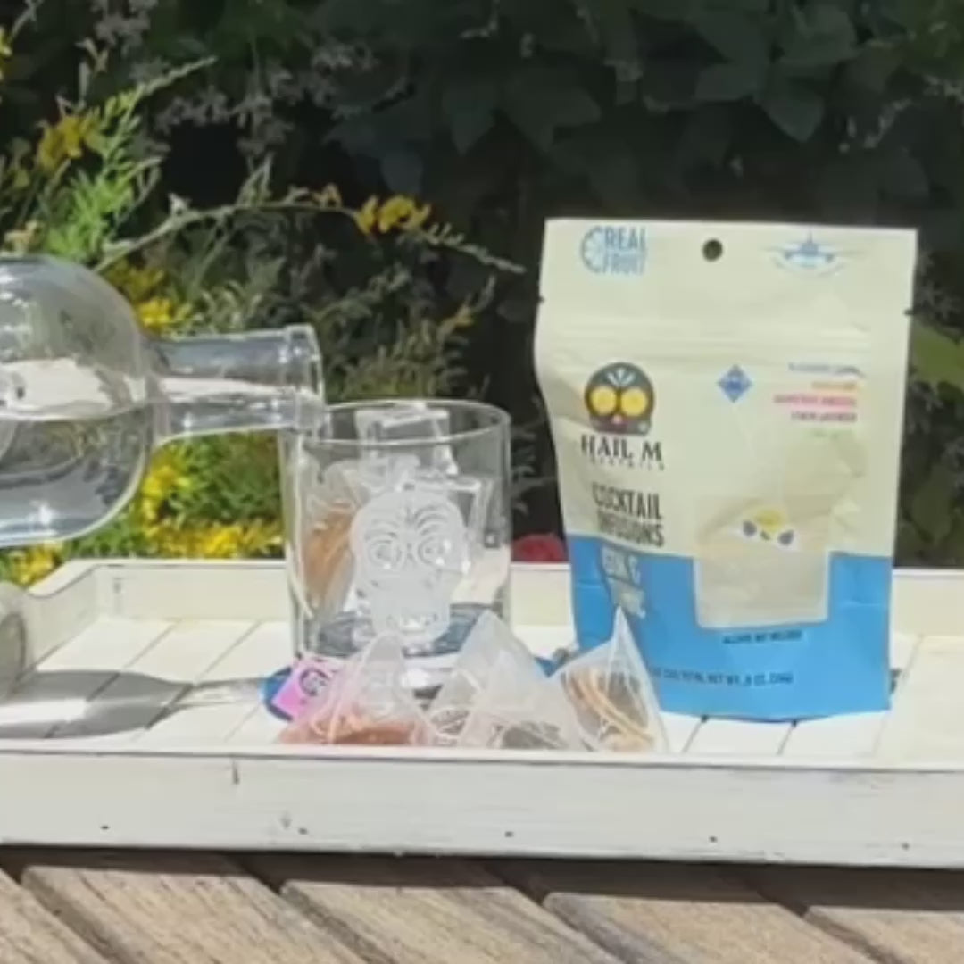 Gin & Tonic Infusion Kit – Sugar Free Travel Cocktail Tea Bags